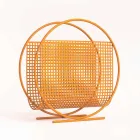 Rundt design stålmagasinstativ lavet i Italien - øse Viadurini