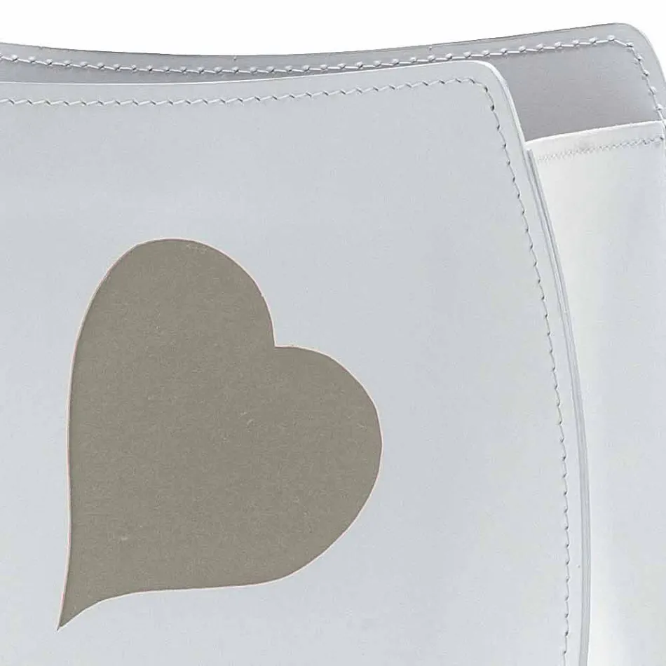 Design magasinhylde i læder med et moderne Beatrice design Viadurini