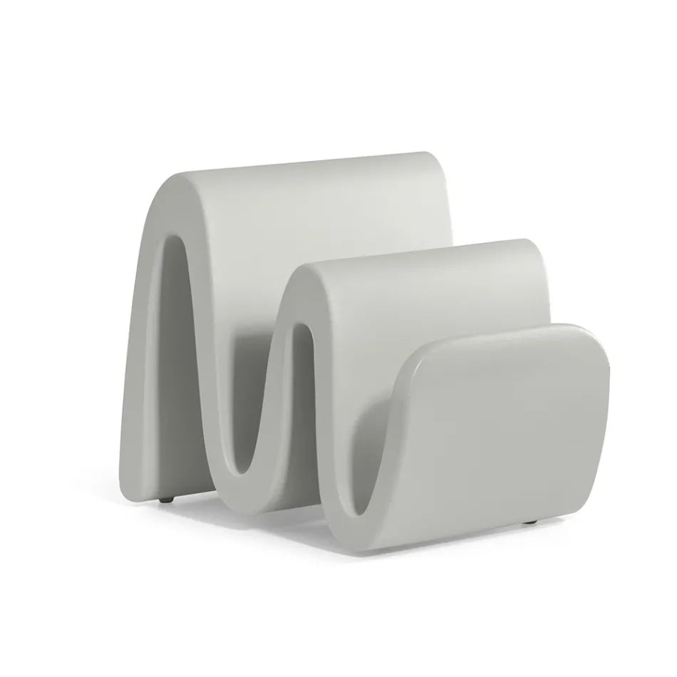 Moderne farvet polyethylen magasinstativ lavet i Italien - Munoz Viadurini