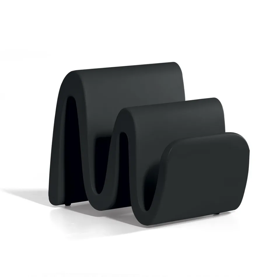 Moderne farvet polyethylen magasinstativ lavet i Italien - Munoz Viadurini