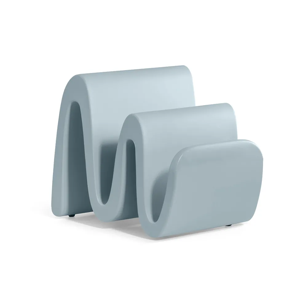 Moderne farvet polyethylen magasinstativ lavet i Italien - Munoz Viadurini