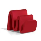 Moderne farvet polyethylen magasinstativ lavet i Italien - Munoz Viadurini