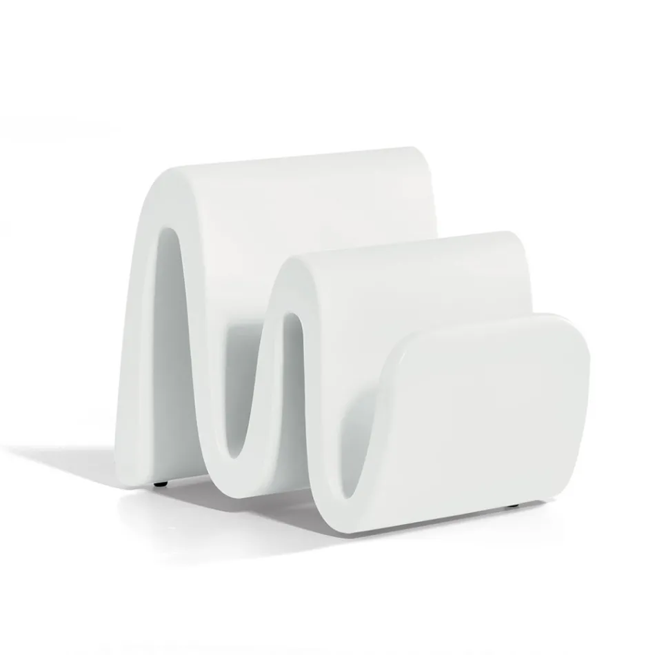 Moderne farvet polyethylen magasinstativ lavet i Italien - Munoz Viadurini