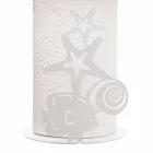 Marina Fantasy køkkenrulleholder i jern håndlavet i Italien - Maste Viadurini