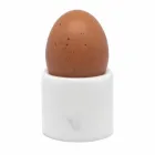 Design Æggebæger i hvid Carrara-marmor fremstillet i Italien, 2 stykker - Picca Viadurini