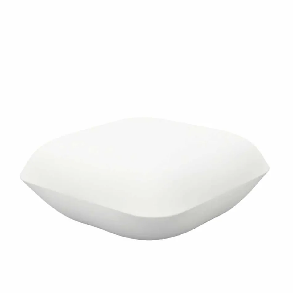 Pude af Vondom design udendørs pouf i polyethylen. 67x67 cm Viadurini