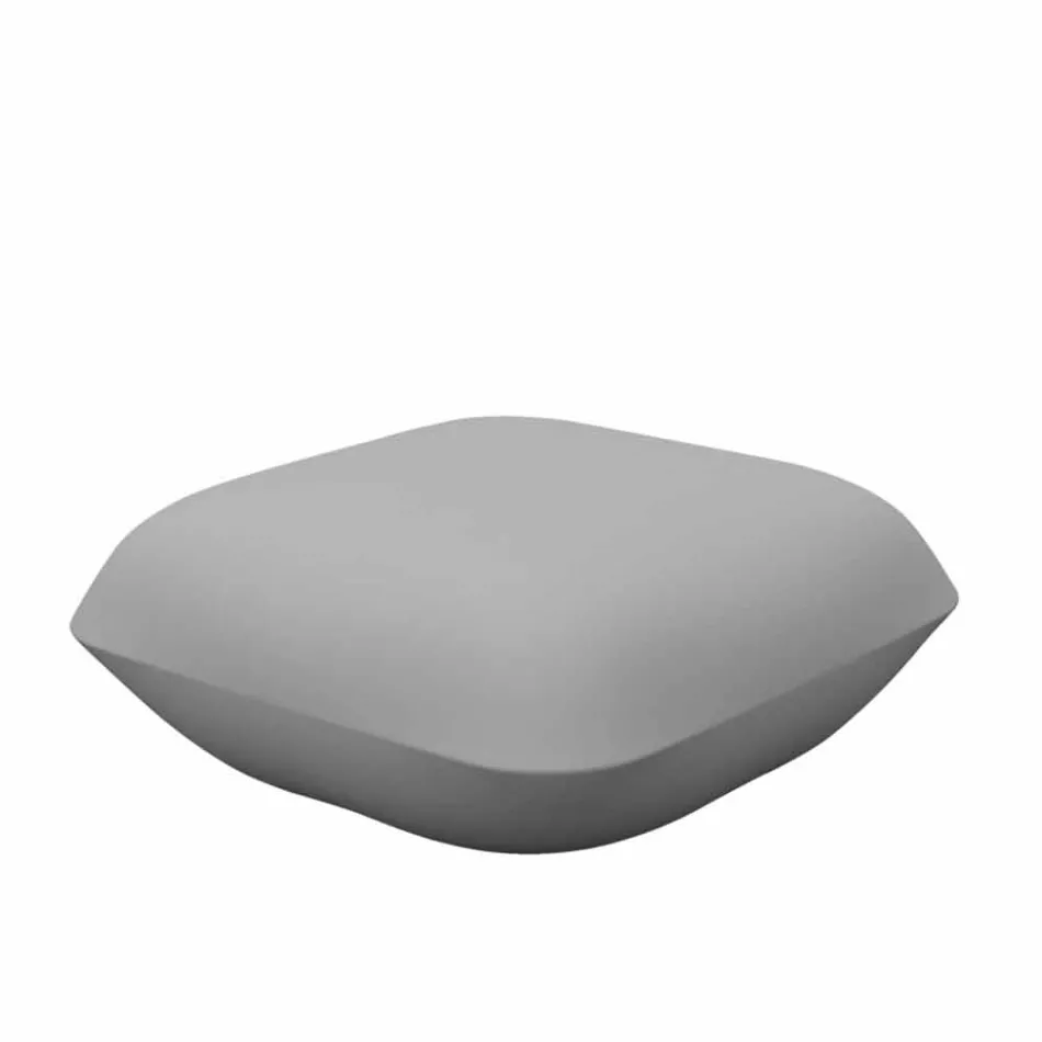 Pude af Vondom design udendørs pouf i polyethylen. 67x67 cm Viadurini