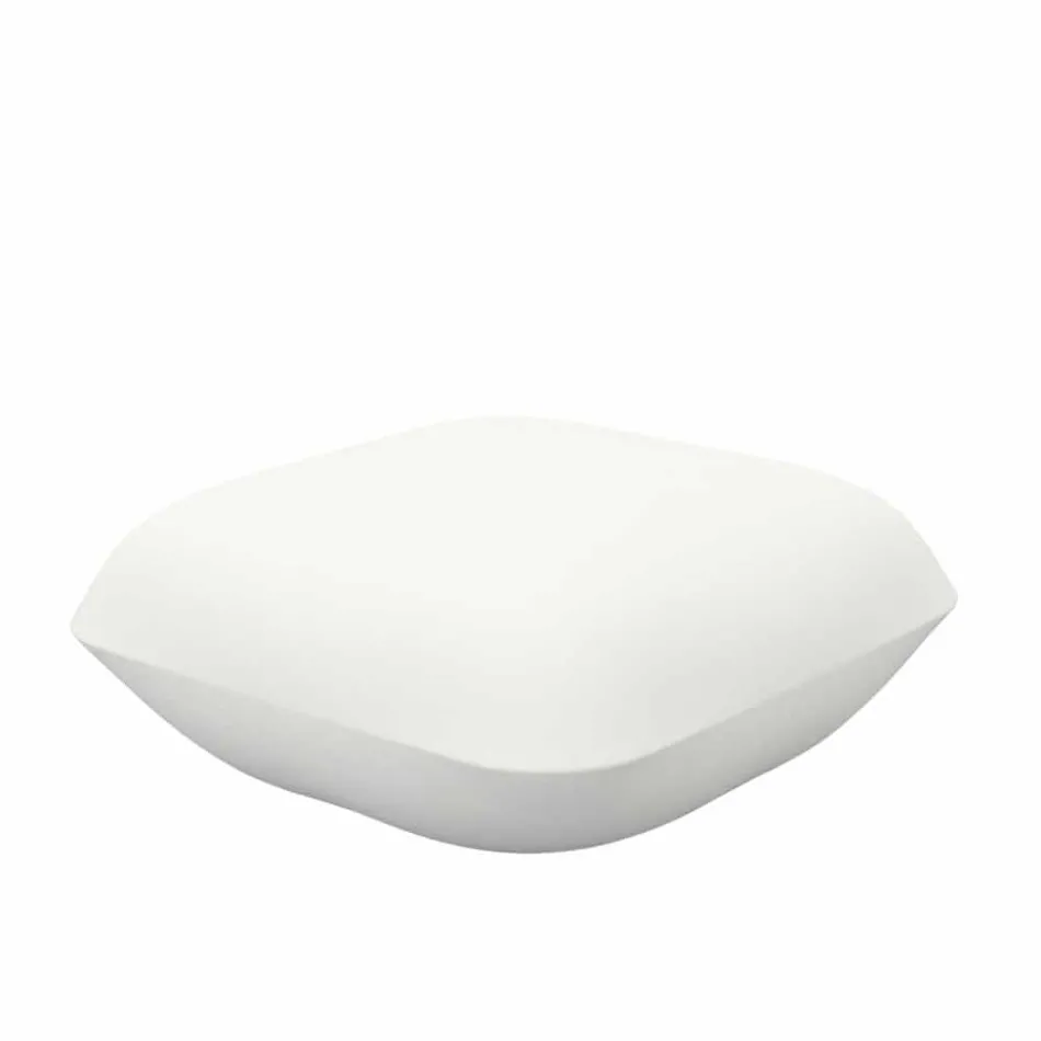 Pude af Vondom design udendørs pouf i polyethylen. 67x67 cm Viadurini