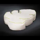 Puf udvendig og indvendig imiteret læder vandafvisende nautiske Philo Viadurini