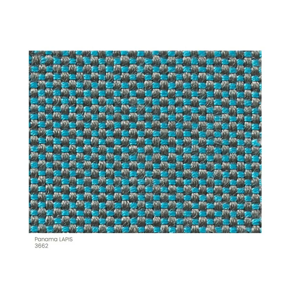 Havepuf polstret og dækket af stof lavet i Italien - Smør Viadurini