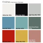 Havepuf polstret og dækket af stof lavet i Italien - Smør Viadurini