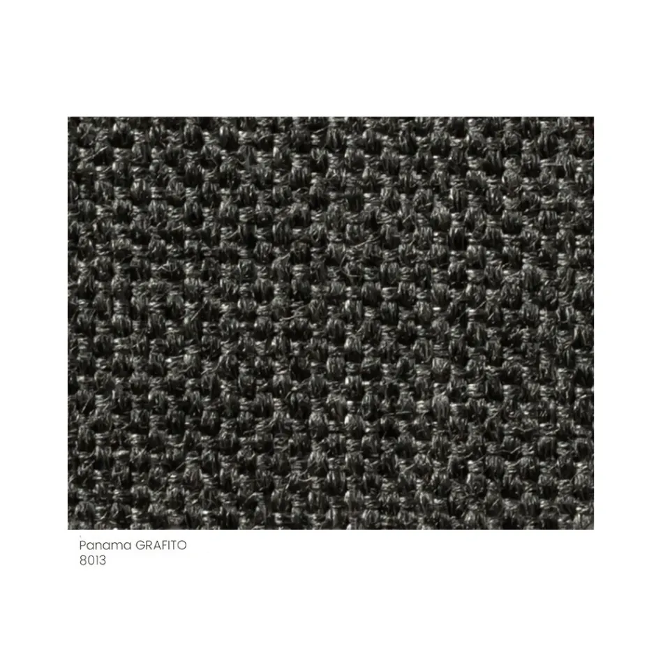 Havepuf i stof med metalfødder lavet i Italien - Smør Viadurini