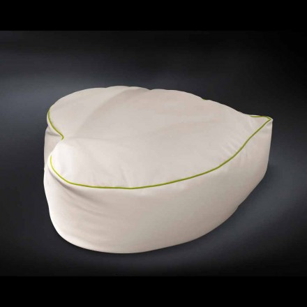 design imiteret læder puf nautiske indvendig og udvendig POTUS Viadurini