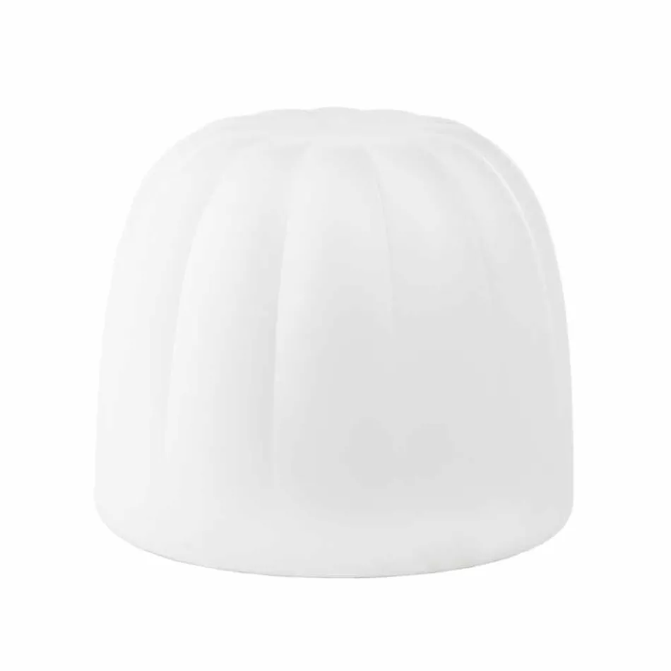 Blødfarvet pouf Slide Gelee i polyurethan lavet i Italien Viadurini