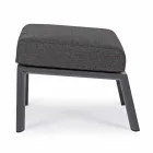 Puffefodstøtte i aftageligt stof og malet aluminium - Nathy Viadurini