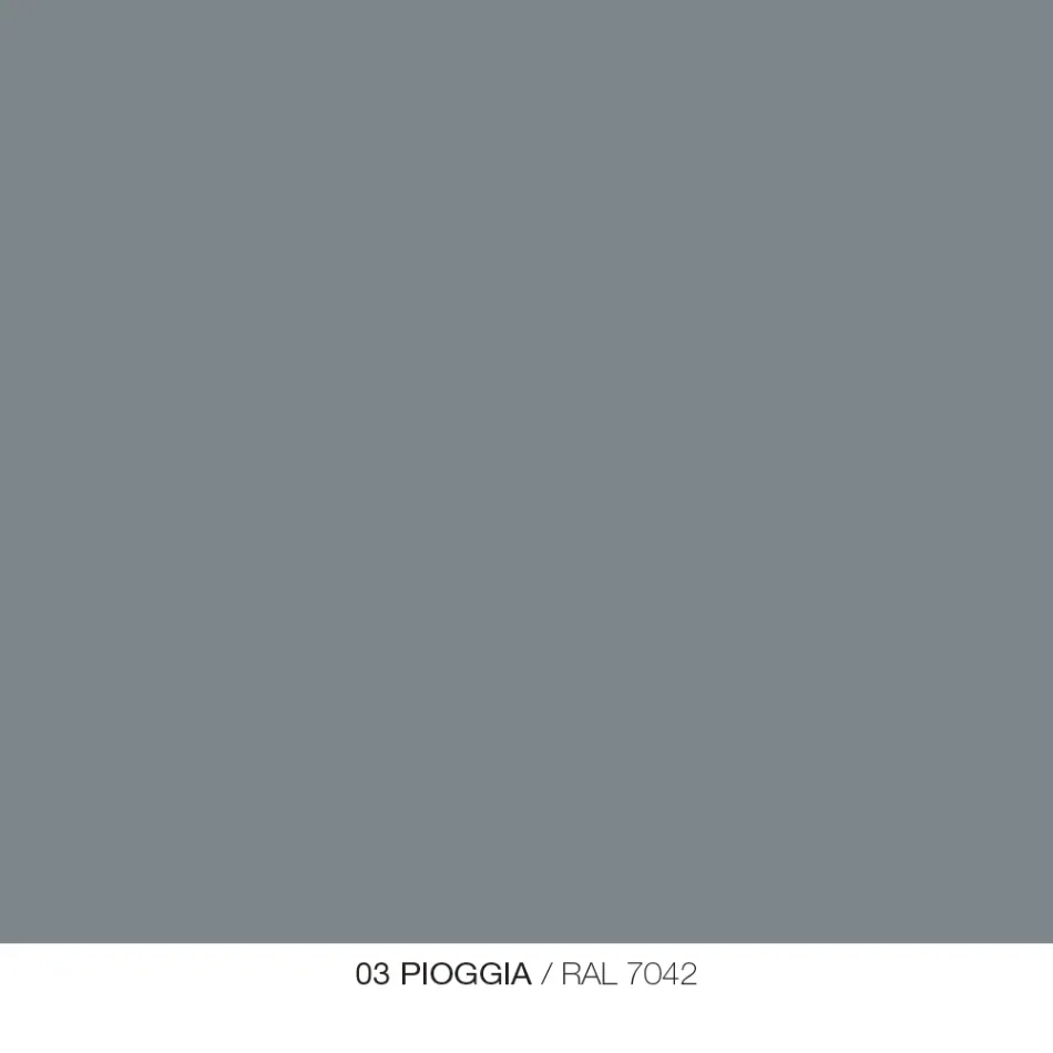 Puf sofabord til haven Design i farvet metal lavet i Italien - Karol Viadurini