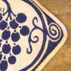 Potholdere af italiensk kunst i rent linned med håndtryk enkeltstykke - mærker Viadurini