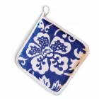 Potholdere af italiensk kunst i rent linned med håndtryk enkeltstykke - mærker Viadurini