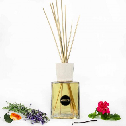 Amber Fragrance Home Air Freshener 2,5 Lt with Sticks - Romaeterna Viadurini