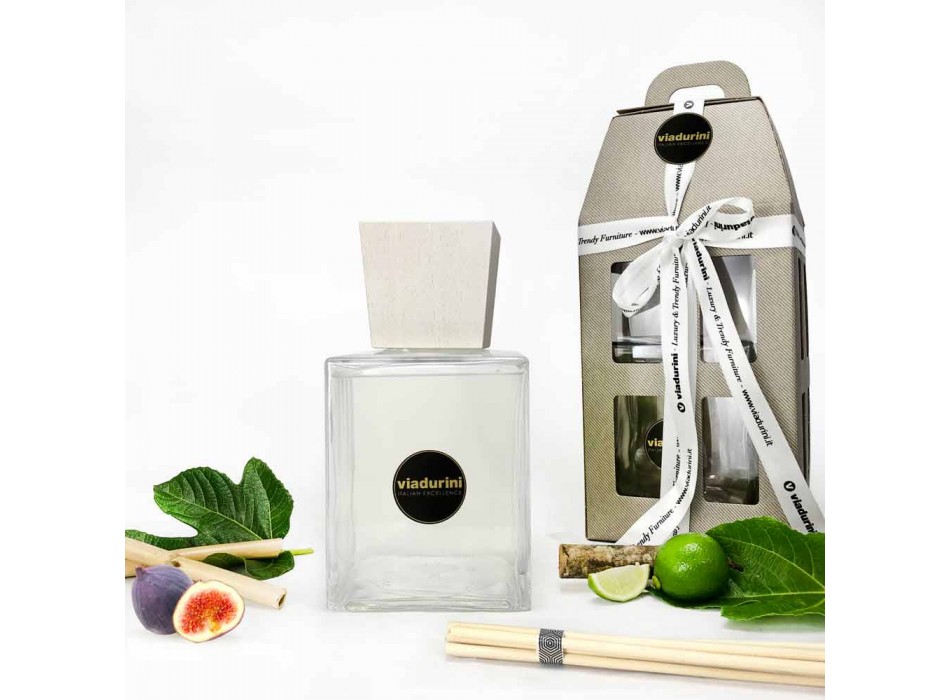 Bambus Lime Fragrance Home Air Freshener 2,5 Lt med pinde - Ariadicapri Viadurini