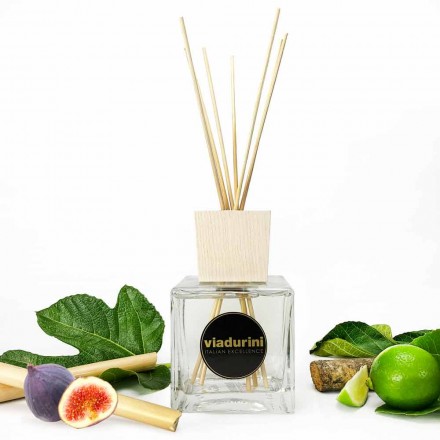 Bamboo Lime Fragrance Home Air Freshener 500 ml med pinde - Ariadicapri Viadurini