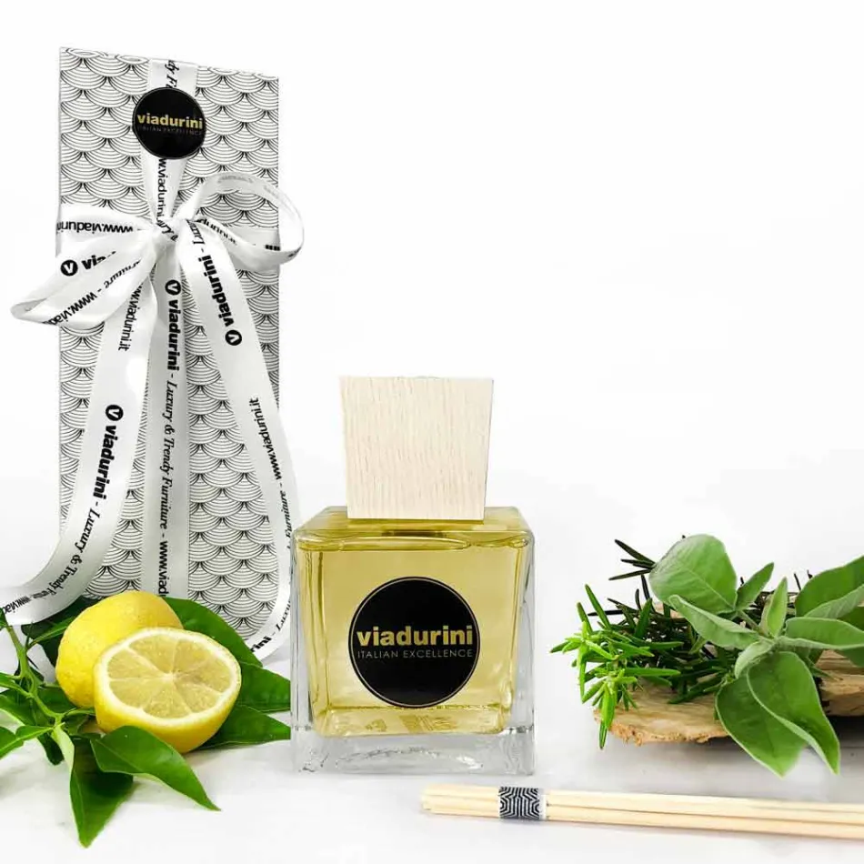 Bergamot Fragrance Home Air Freshener 500 ml med pinde - Ladolcesicilia Viadurini