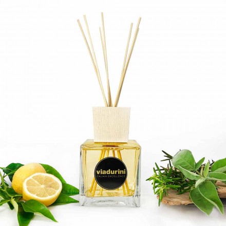 Bergamot Fragrance Home Air Freshener 500 ml med pinde - Ladolcesicilia Viadurini