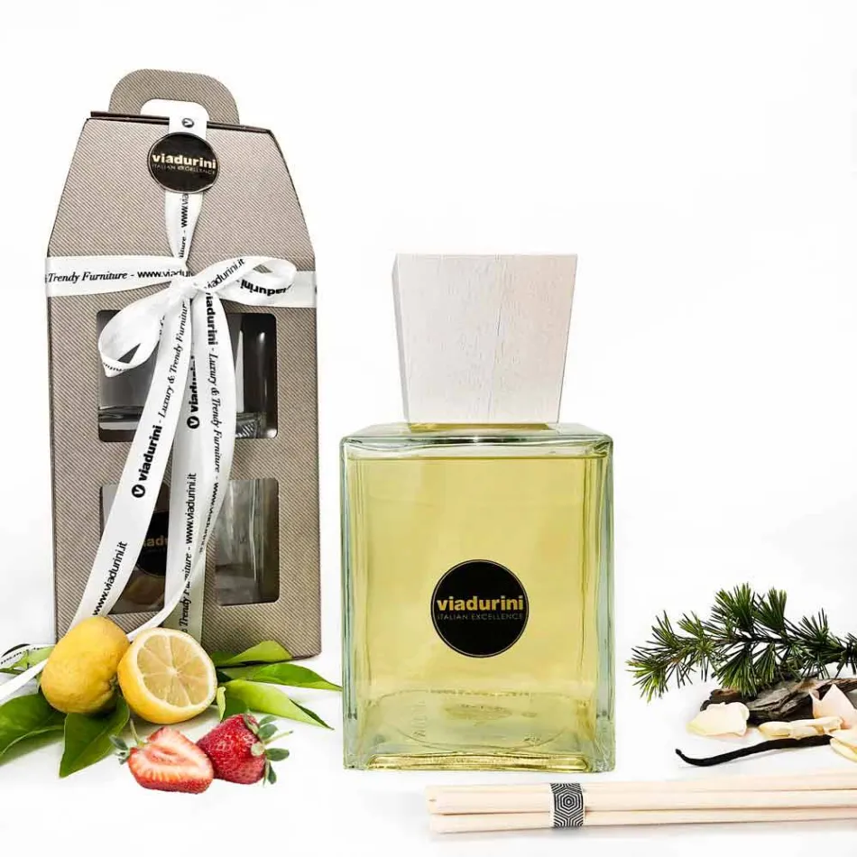 Rosa Marittima Hjemmeduft 2,5 Lt med pinde - Rosadiamalfi Viadurini