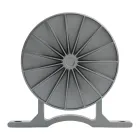 5W udendørs LED-spotlight i aluminiumsgrå finish - Dayane Viadurini