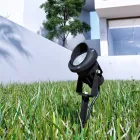 Projektor LED forsænket spotlight i matsort aluminium 4 stk - Obrina Viadurini