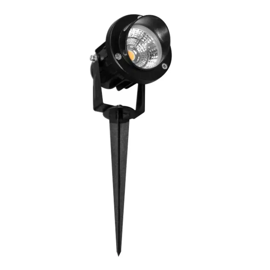 Projektor LED forsænket spotlight i matsort aluminium 4 stk - Obrina Viadurini