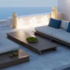 Udendørs LED-projektor i aluminium med bevægelsessensor - Nerea Viadurini