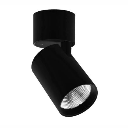 Justerbar Led-loftslampe i hvid eller sort aluminium - punkt Viadurini