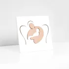 Lille billede, der viser Sweet Embrace Laser Engraved Made in Italy - Angelica Viadurini