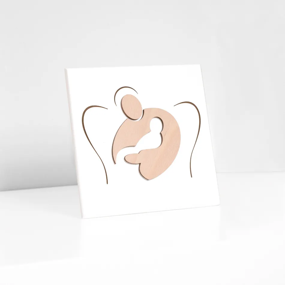 Lille billede, der viser Sweet Embrace Laser Engraved Made in Italy - Angelica Viadurini