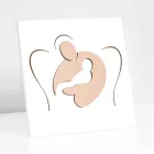 Lille billede, der viser Sweet Embrace Laser Engraved Made in Italy - Angelica Viadurini