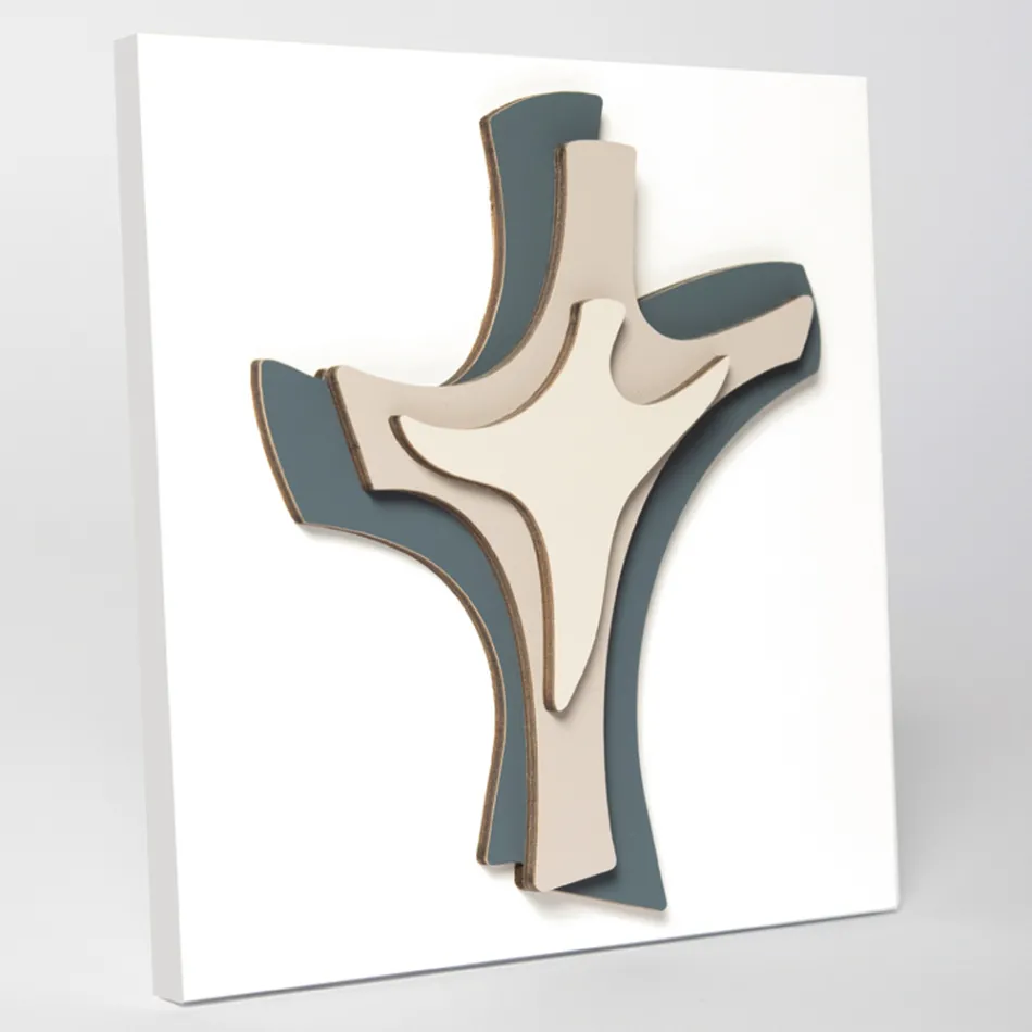 Lille billede af Treenigheden lavet med lasergravering lavet i Italien - Tyler Viadurini