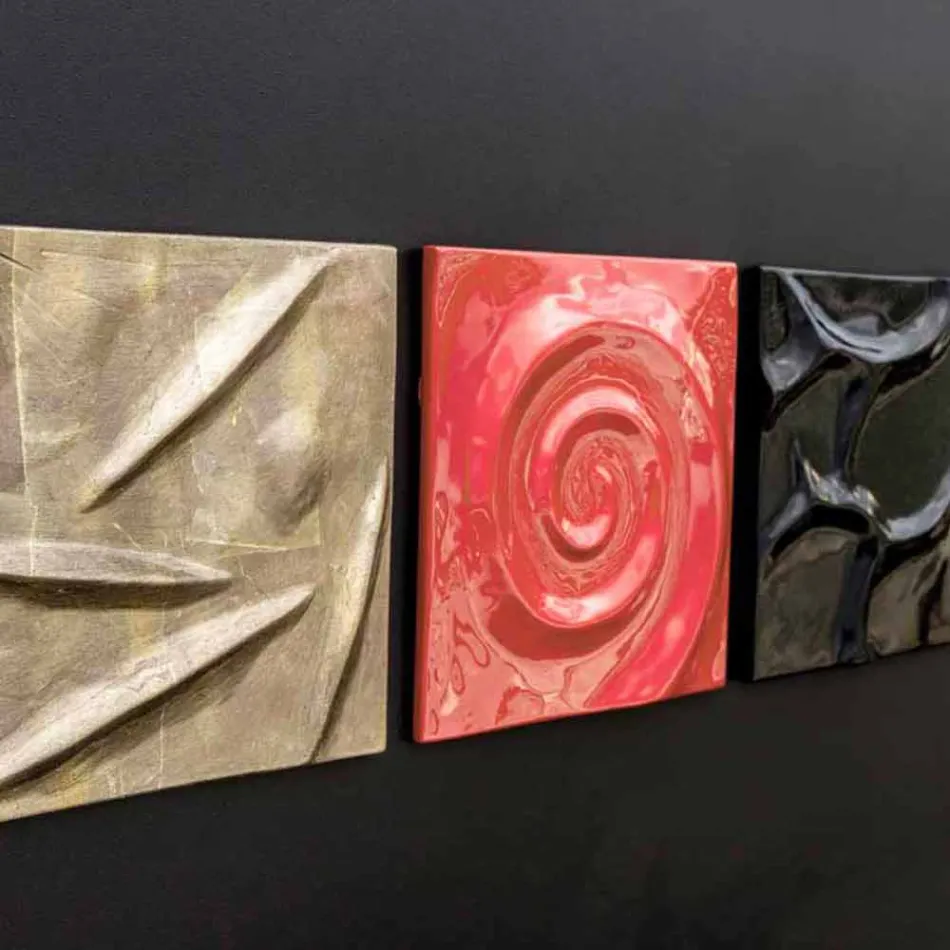 Håndmalet abstrakt designbillede Moma Viadurini