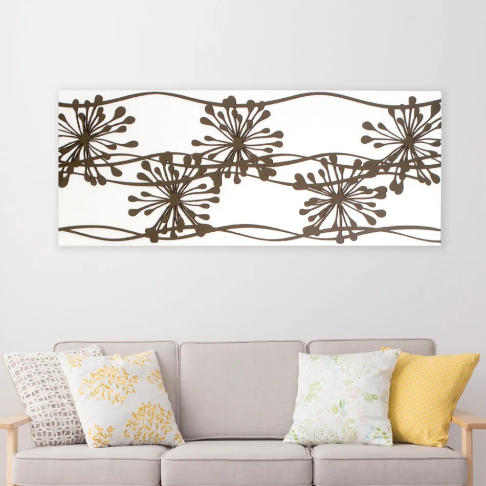 Billede med anemoner lavet med laser lavet i Italien - Tomoko Viadurini