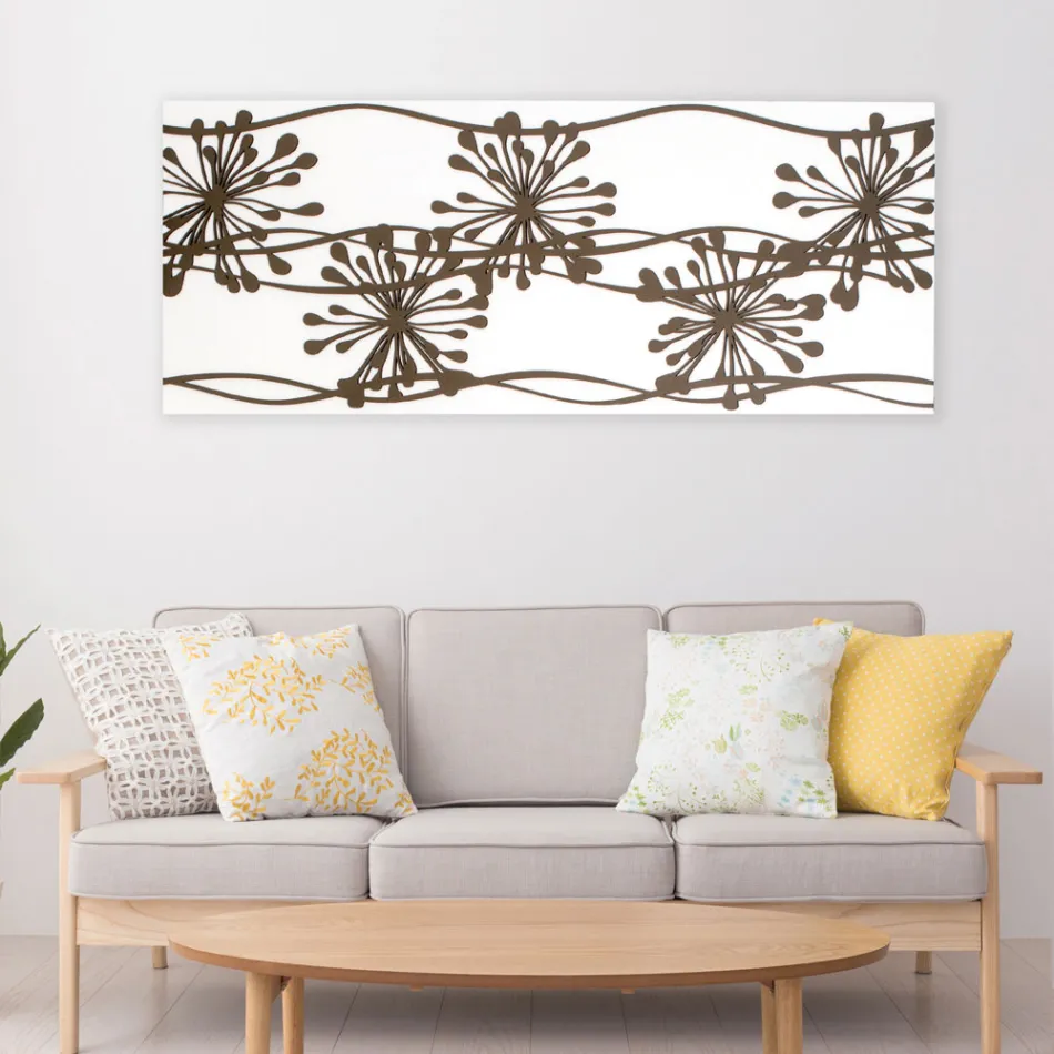 Billede med anemoner lavet med laser lavet i Italien - Tomoko Viadurini