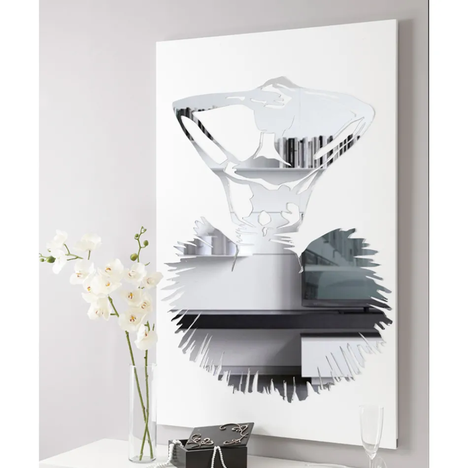 Maleri med spejldekoration af Dancer Made in Italy - Evie Viadurini