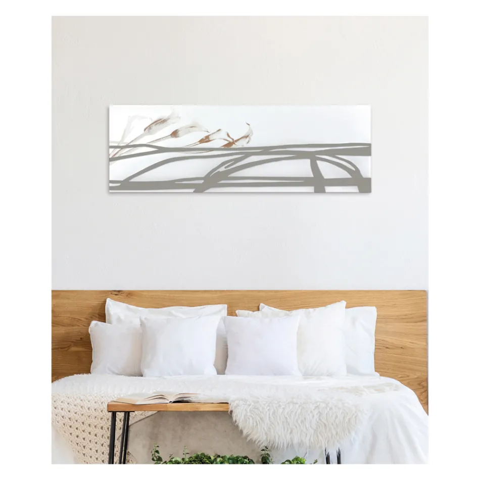 Maleri med abstrakte former lavet med laser lavet i Italien - Grace Viadurini