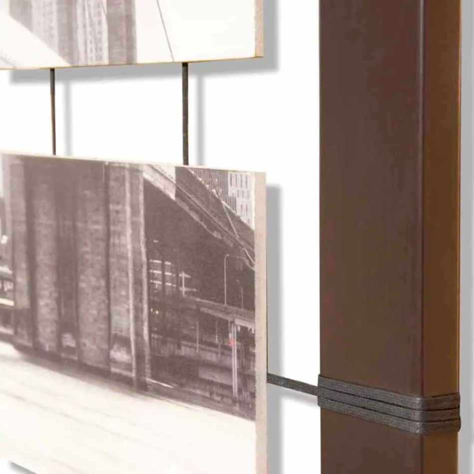 Panel med ophængte paneler på hånddekorerede strenge Mark Viadurini