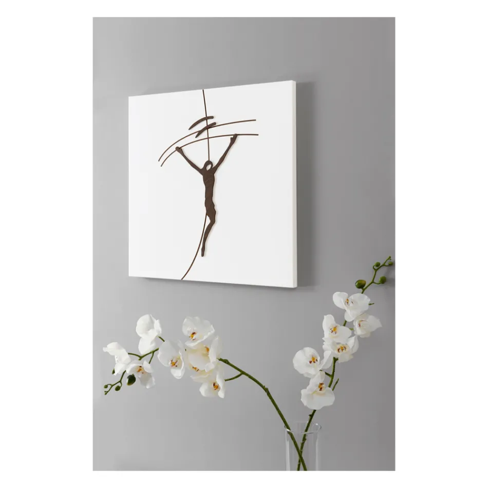 Lasergraveret billede, der viser Messias lavet i Italien - Ahmya Viadurini