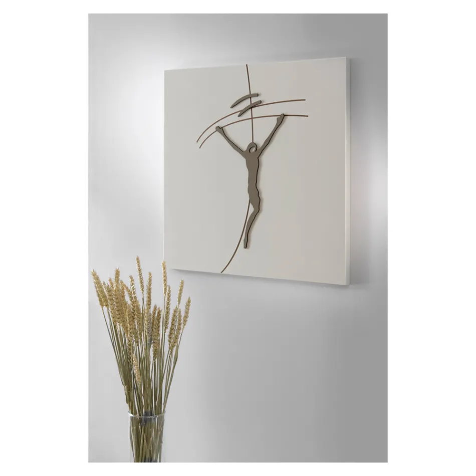 Lasergraveret billede, der viser Messias lavet i Italien - Ahmya Viadurini