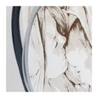 Lasergraveret billede med Marias kys til Jesus lavet i Italien - Sylvie Viadurini