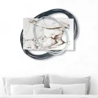 Lasergraveret billede med Marias kys til Jesus lavet i Italien - Sylvie Viadurini