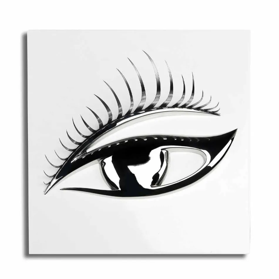 Moderne håndværkerramme i træ, stål og harpiks fremstillet i Italien - øje Viadurini