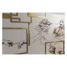 Billede lavet med laser, der skildrer skabelsen af Made in Italy - Pirucchio Viadurini