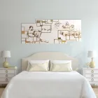 Billede lavet med laser, der skildrer skabelsen af Made in Italy - Pirucchio Viadurini